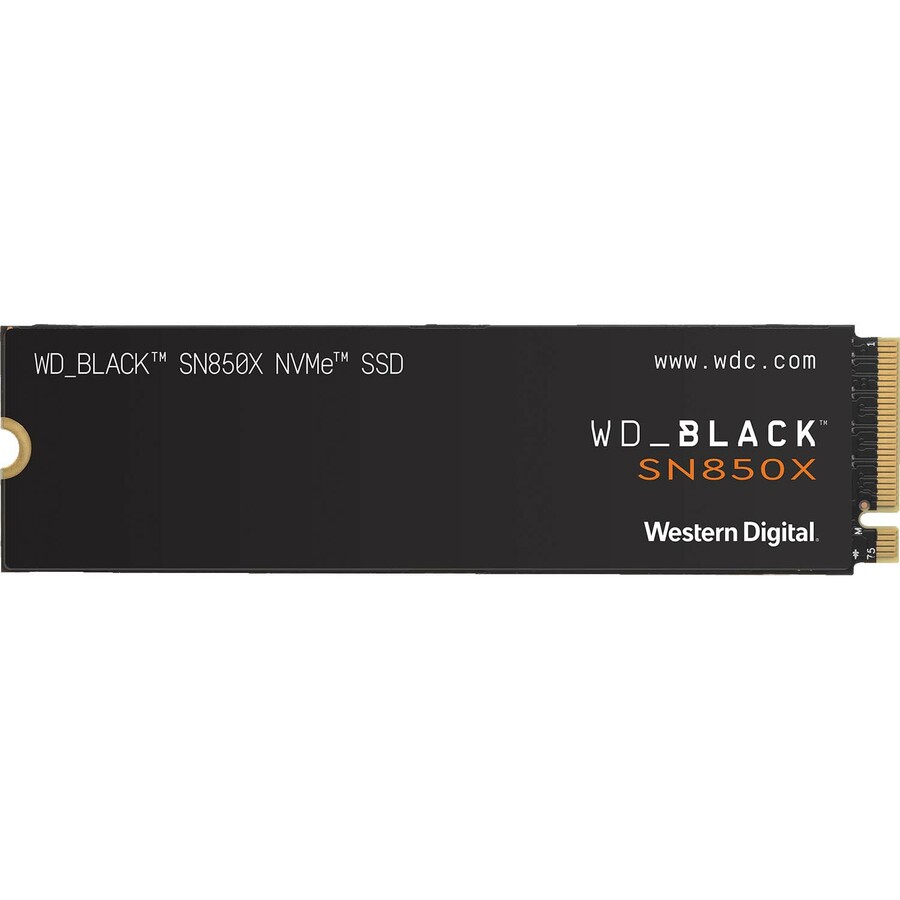 WD Black SN850X WDS100T2X0E 1 TB Solid State Drive - M.2 2280 Internal - PCI Express NVMe (PCI Express NVMe x4)