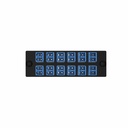 Panduit Optico FAP, OS2, 12 LC Duplex, Blue
