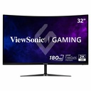 ViewSonic VX3218C-2K 32 Inch 1440p Curved Gaming Monitor, 180Hz and 1ms for Smooth Gameplay, FreeSync Premium and Eye Care Technology for Smooth Visuals, HDMI, and DisplayPort Inputs