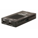 Stand-alone Fiber to Fiber Media Converter SFP+ to SFP+ for Data Rates from 1 Gbps to 11.5 Gbps