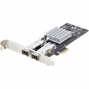 StarTech 2-Port GbE SFP Network Card, PCIe 2.0 x1, Intel I350-AM2, 1GbE Controller, 1000BASE Copper/Fiber Optic, Gigabit Ethernet NIC