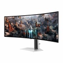 Samsung Odyssey G9 S49CG934SN 49" Class Dual Quad HD (DQHD) Curved Screen Gaming OLED Monitor - 32:9 - Silver