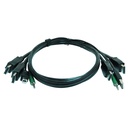 iPGARD 6 ft KVM USB Dual DisplayPort Cable With Audio