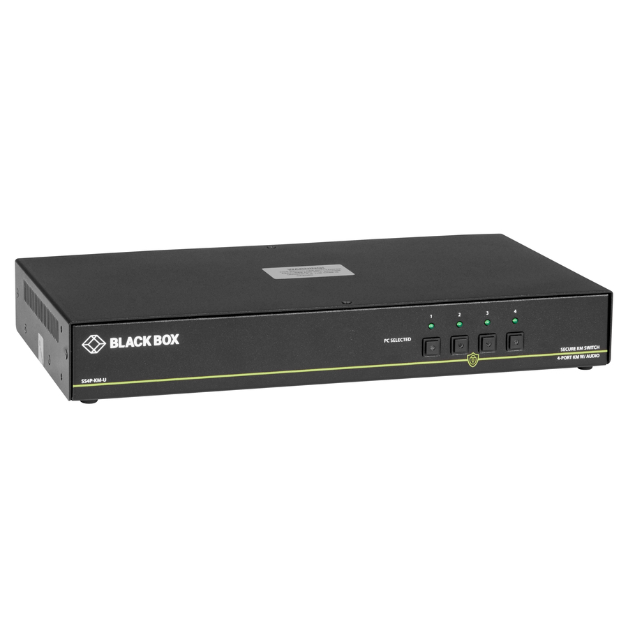 Black Box NIAP 3.0 Secure 4-Port Keyboard/Mouse Switch