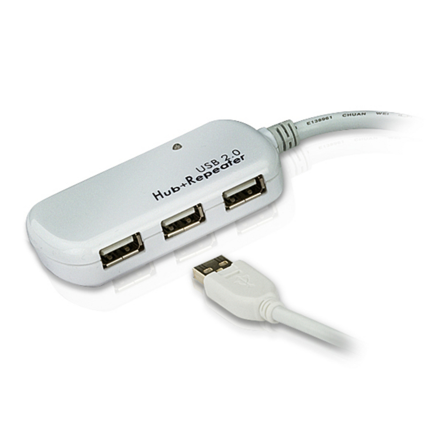 ATEN 4-port USB 2.0 Extender Hub-TAA Compliant