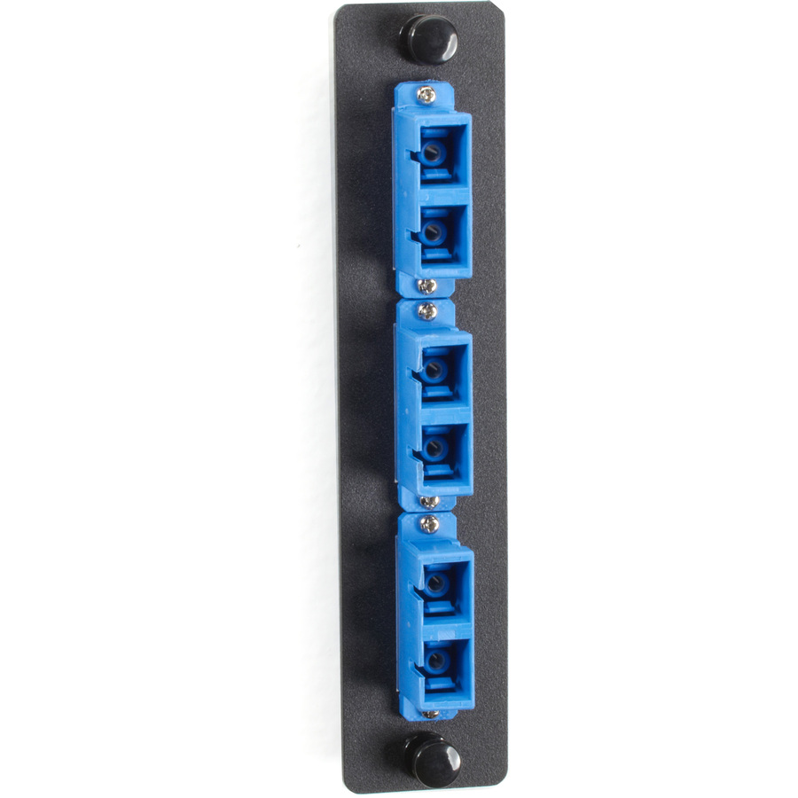 Black Box Low-Density Singlemode Fiber Adapter Panel - Ceramic Sleeve