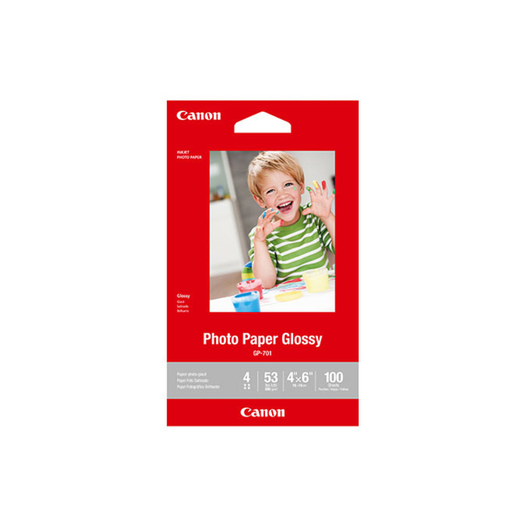 Canon Glossy Photo Paper - GP-701 - 4x6 (100 Sheets)