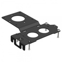 Havis Mounting Bracket for Power Supply, Docking Station, Cradle - Black