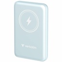 Verbatim Charge 'n' Go Magnetic Wireless Power Bank 10000 mAh - Blue