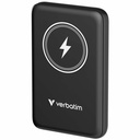 Verbatim Charge 'n' Go Magnetic Wireless Power Bank 10000 mAh - Black