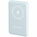 Verbatim Charge 'n' Go Magnetic Wireless Power Bank 5000 mAh - Blue