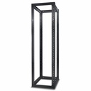 APC NetShelter Open Frame Rack, 4 Post, 44U, Square Holes