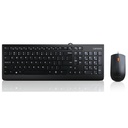 Lenovo 300 USB Combo Keyboard & Mouse - US English