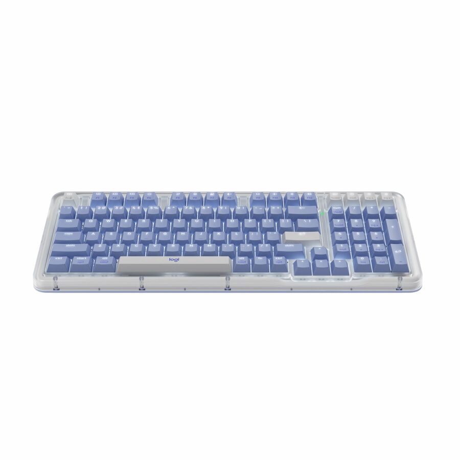 Logitech Alto Keys K98M Wireless Mechanical Keyboard, Customizable Keyboard with Vibration Absorbing Gasket, Backlit Keys, Lilac