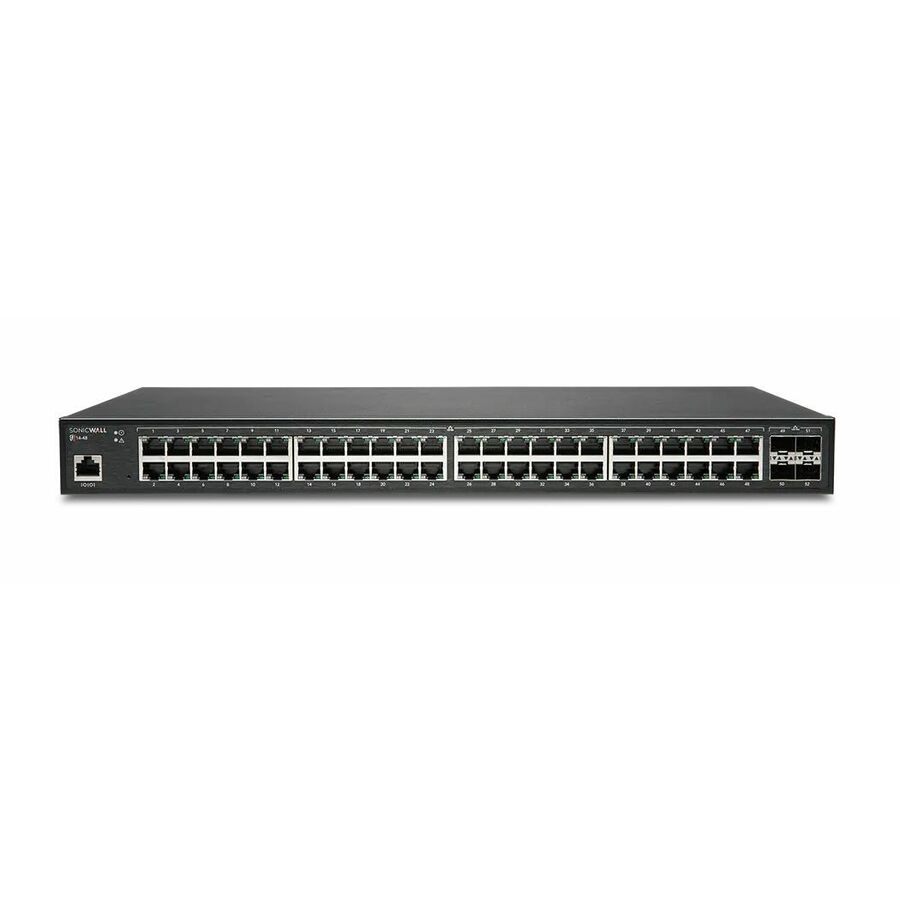 SonicWall SWITCH SWS14-48FPOE WITH WIRELESS NETWORK MANAGEMENT ESSENTIAL AND SUPPORT 3YR