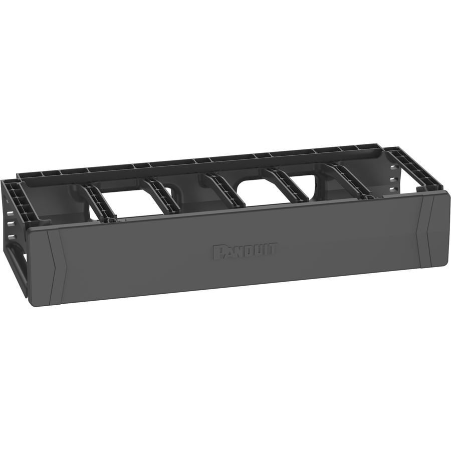 Panduit PatchRunner™2 Horizontal Single Sided Manager, 2RU, Black