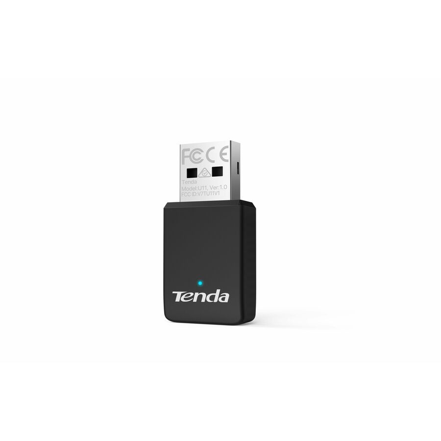 Tenda U11 IEEE 802.11 a/b/g/n/ac/ax Dual Band Wi-Fi Adapter for Desktop Computer, Notebook