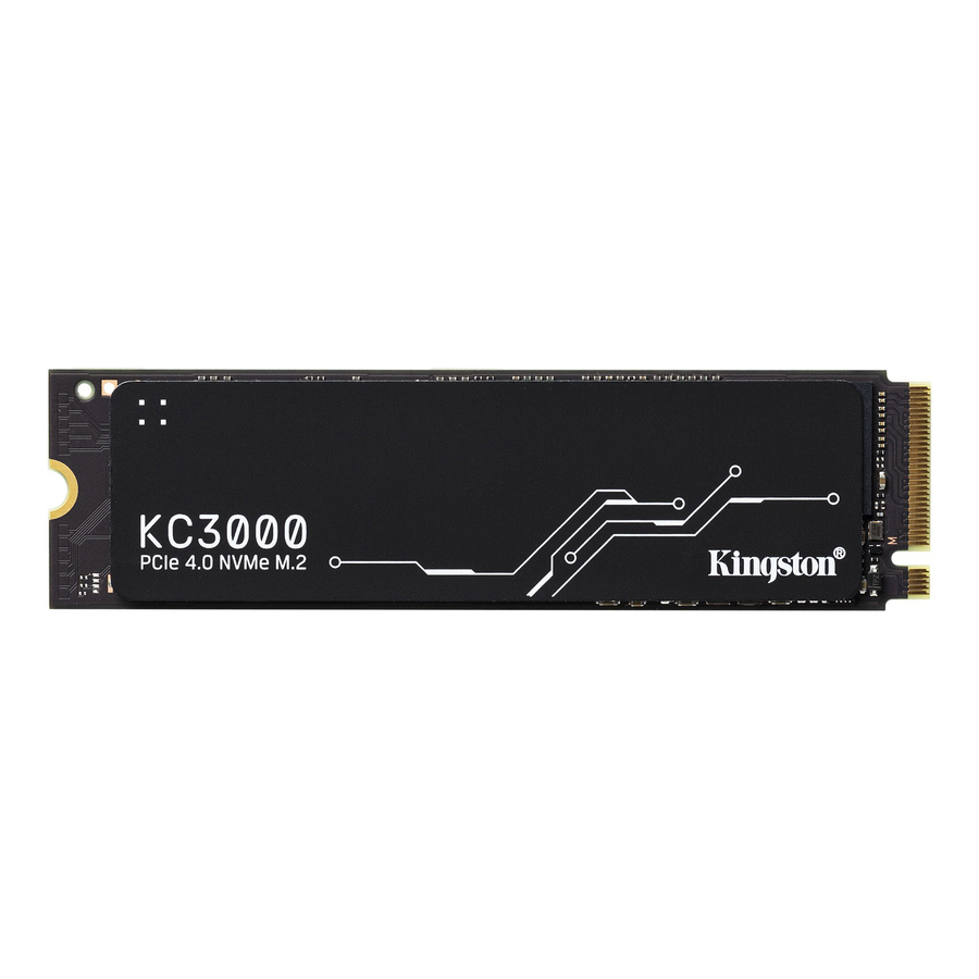 Kingston KC3000 512 GB Solid State Drive - M.2 2280 Internal - PCI Express NVMe (PCI Express NVMe 4.0 x4)
