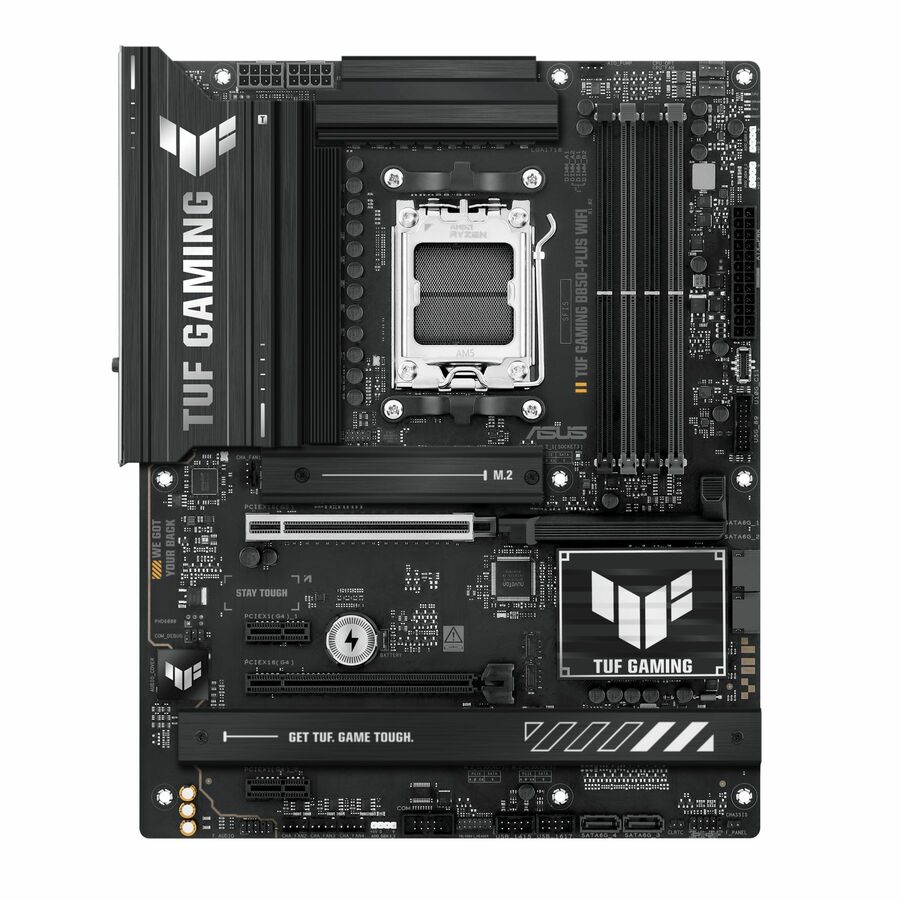 TUF B850-PLUS WIFI Gaming Desktop Motherboard - AMD B850 Chipset - Socket AM5 - ATX