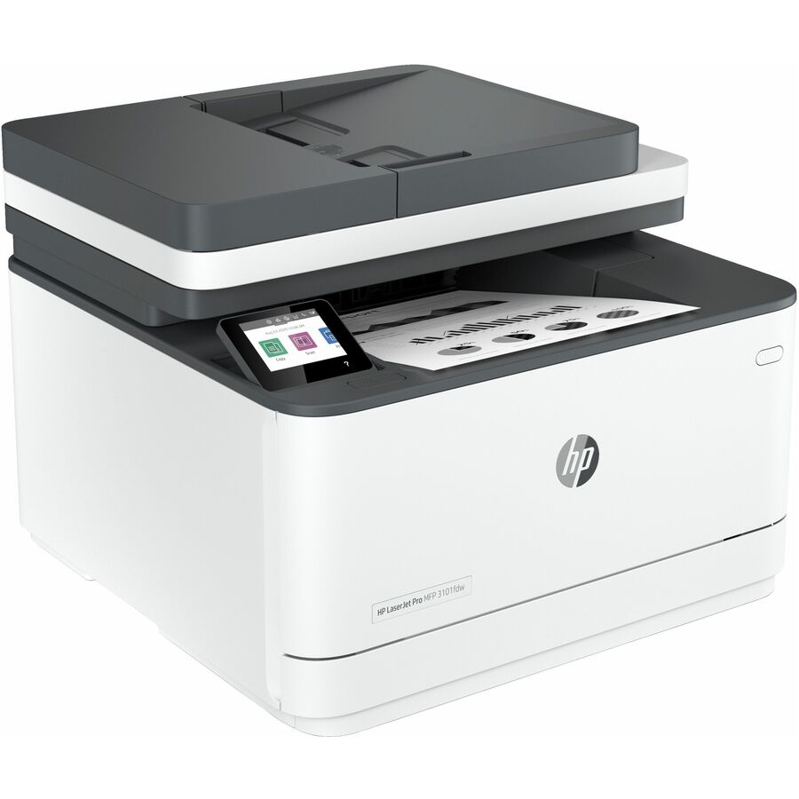 HP LaserJet Pro 3101fdw Wired & Wireless Laser Multifunction Printer - Refurbished - Monochrome