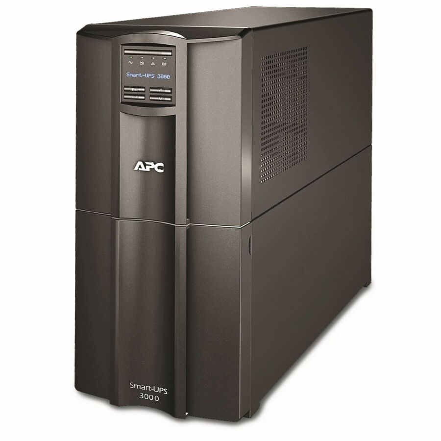 APC Smart-UPS, Line Interactive, 3kVA, Tower, 120V, 8 NEMA 5-15R+2 NEMA 5-20R outlets, SmartConnect Port+SmartSlot, AVR, LCD