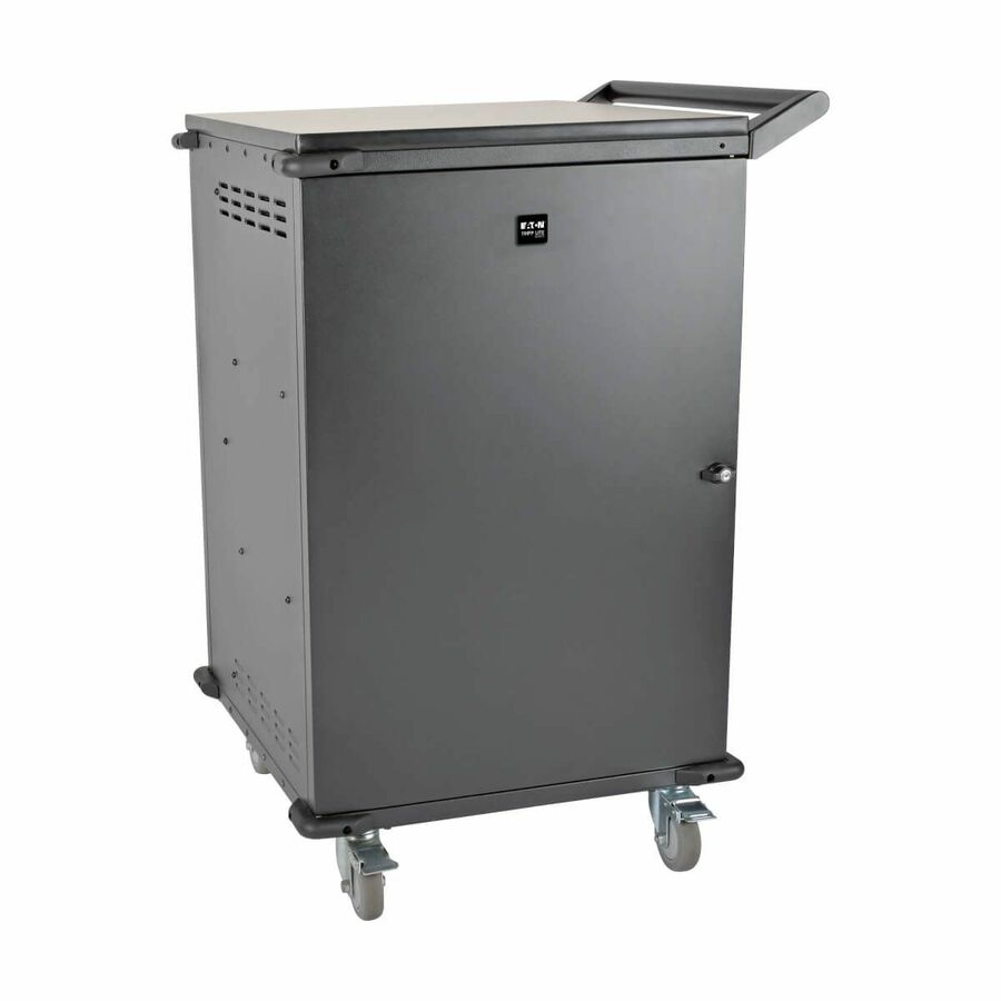 Tripp Lite by Eaton Multi-Device Charging Cart 36 AC Outlets Chromebooks and Laptops Black