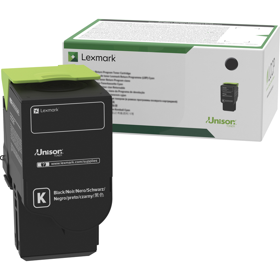 Lexmark Unison Original High Yield Laser Toner Cartridge - Black - 1 Each