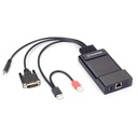 Emerald® Zero U DVI KVM-over-IP Transmitter - Single-Monitor, HD, USB-HID, Audio, 12-in.