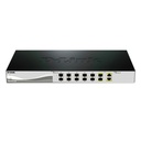 D-Link 10G Smart Switch with 10-port 10G SFP+ and 2-port 10GBASE-T/SFP+ Combo Port