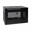 Tripp Lite by Eaton SmartRack 9U Low-Profile Switch-Depth Wall-Mount Mini Rack Enclosure