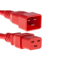 Unirise Red Power Cord C19-C20