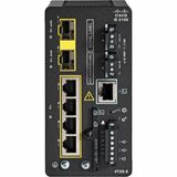Cisco Catalyst IE3100 Rugged Ethernet Switch - 4 Ports - Manageable - Gigabit Ethernet - 1000Base-T, 1000Base-X - 3 Layer Supported - Modular - 2 SFP Slots - 14 W Power Consumption - Twisted Pair, Optical Fiber - DIN Rail Mountable - 5 Year Limited Warranty