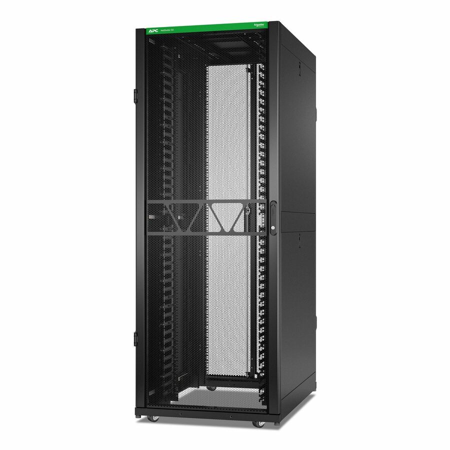 APC NetShelter SX Networking Enclosure, 42U, 1991H x 750W x 1070D mm, w/ Sides, Black [TAA]