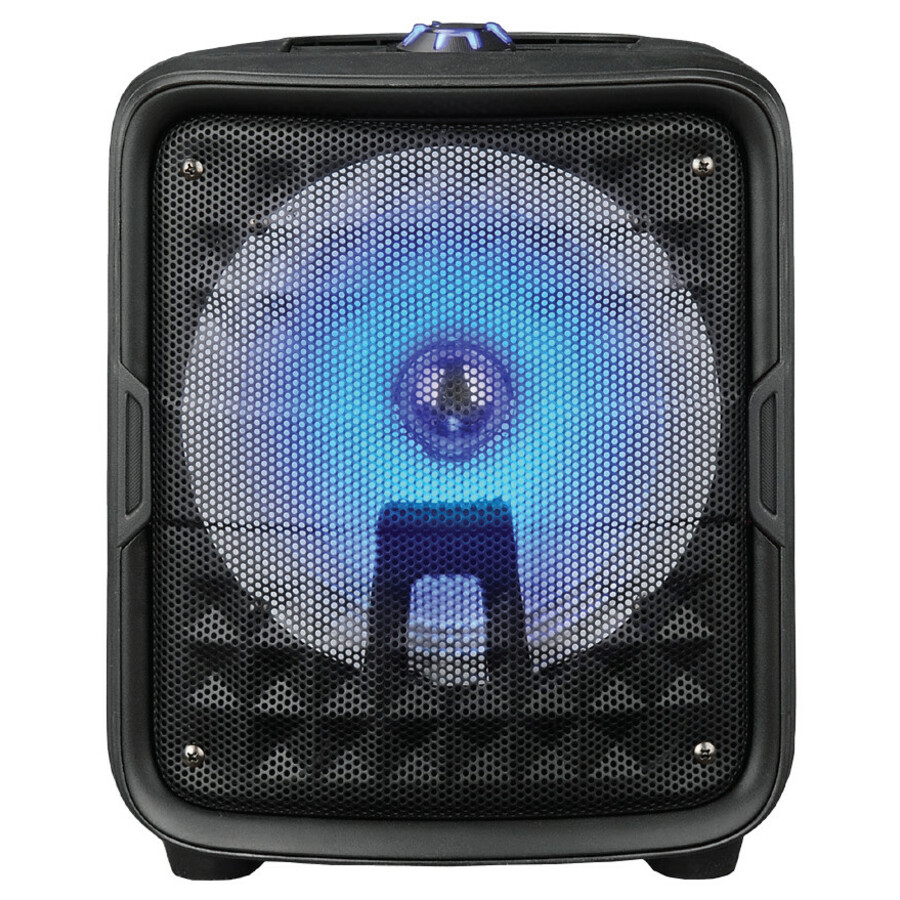 IQ Sound IQ-6608DJBT Portable Bluetooth Speaker System - 15 W RMS - Black