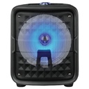 IQ Sound IQ-6608DJBT Portable Bluetooth Speaker System - 15 W RMS - Black