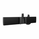 Atdec Desk Mount for Monitor, Display Screen - Black - Landscape/Portrait