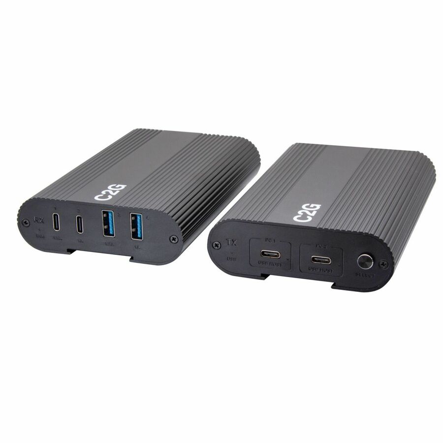 C2G Superbooster 2X4 USB Over Cat6a Extender Switch USB 3.2 GEN1 (5Gbps)