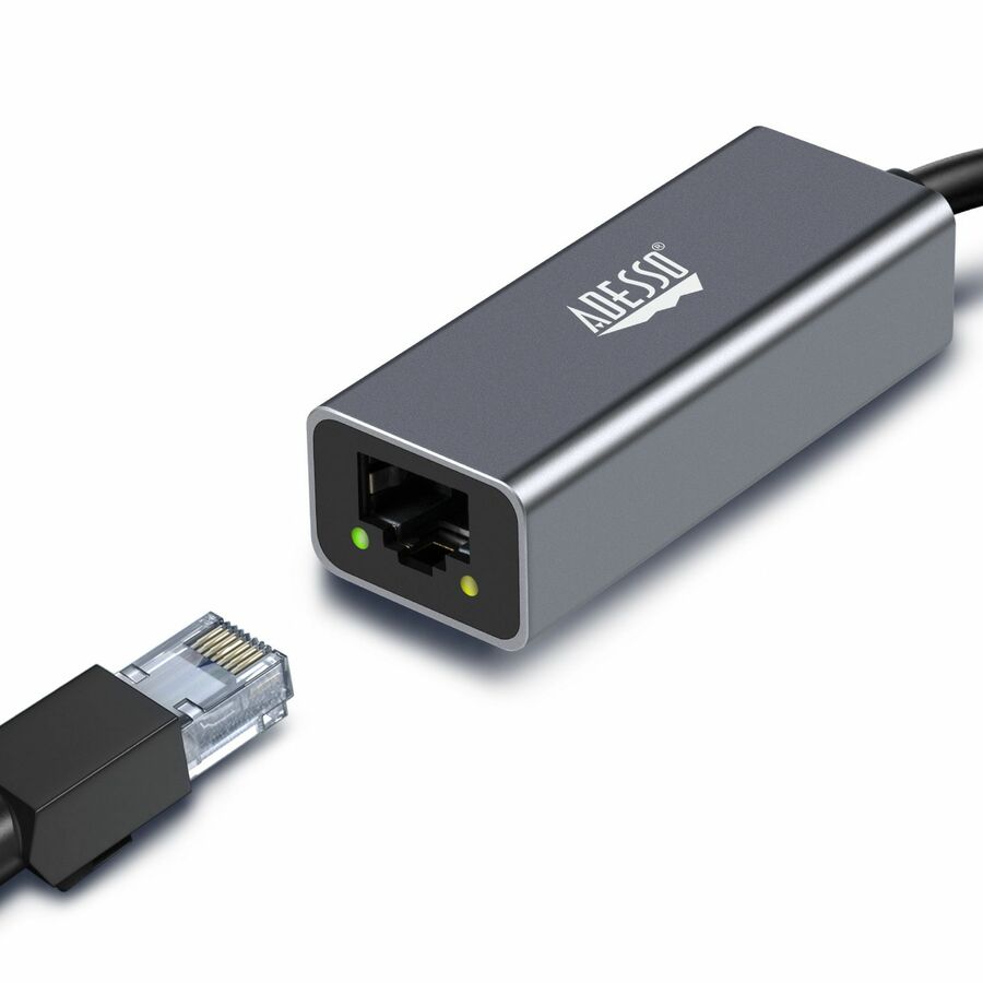 Adesso USB-C to Ethernet Network Adapter (TAA Compliant)