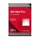 Western Digital Red Pro WD221KFGX 22 TB Hard Drive - 3.5" Internal - SATA (SATA/600) - Conventional Magnetic Recording (CMR) Method