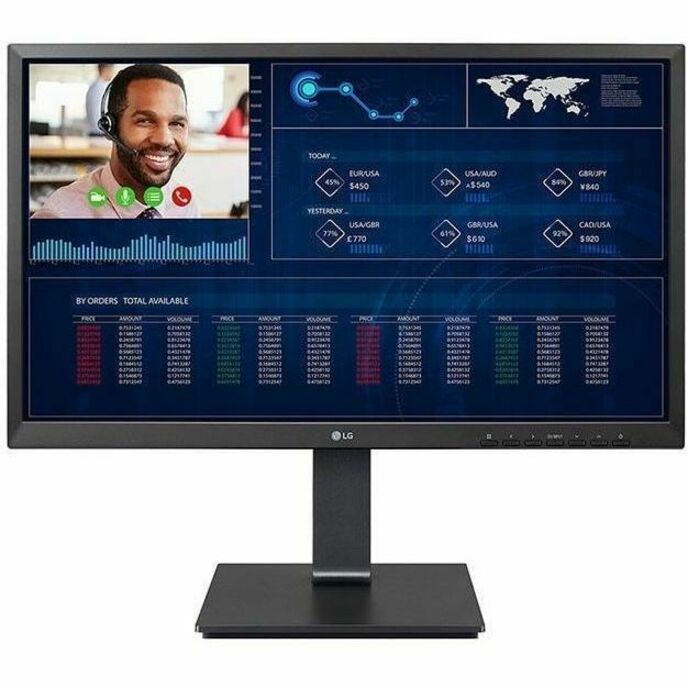 LG 24CQ650N-6N All-in-One Thin Client - Intel Celeron N5105 Quad-core (4 Core) 2 GHz - Black
