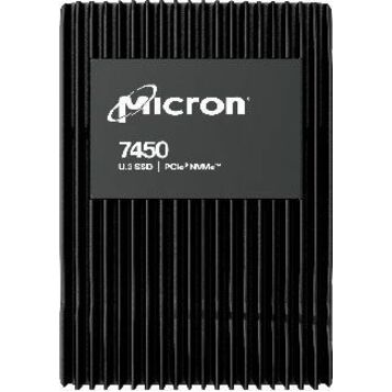 Micron 7450 PRO 3.84 TB Solid State Drive - 2.5" Internal - U.3 (PCI Express NVMe 4.0) - Read Intensive - TAA Compliant