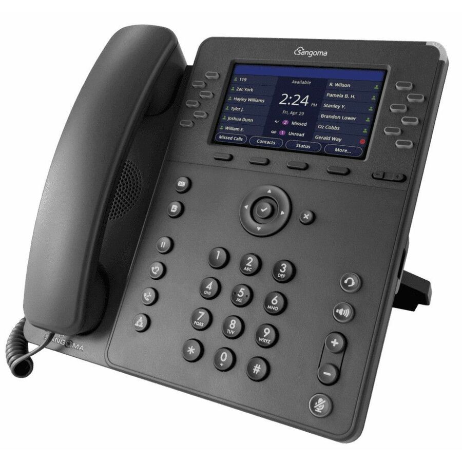 Digium P330 IP Phone - Corded - Corded/Cordless - Bluetooth, Wi-Fi - 3 Multiple Conferencing - Desktop