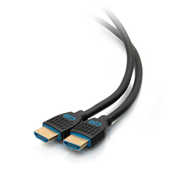 C2G 3ft Performance Series Ultra Flexible High Speed HDMI Cable w Ethernet - In-Wall CMG Rated - 4K 60Hz - M/M - Black