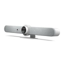 Logitech Rally Bar All-In-One Video Bar for Medium and Large Rooms, White