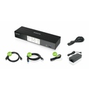 IOGEAR 4-Port 4K KVMP Switch with HDMI Connection, USB 3.0 Hub, and Audio (TAA)