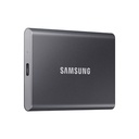 Samsung T7 MU-PC1T0T/AM 1 TB Portable Solid State Drive - External - PCI Express NVMe - Titan Gray