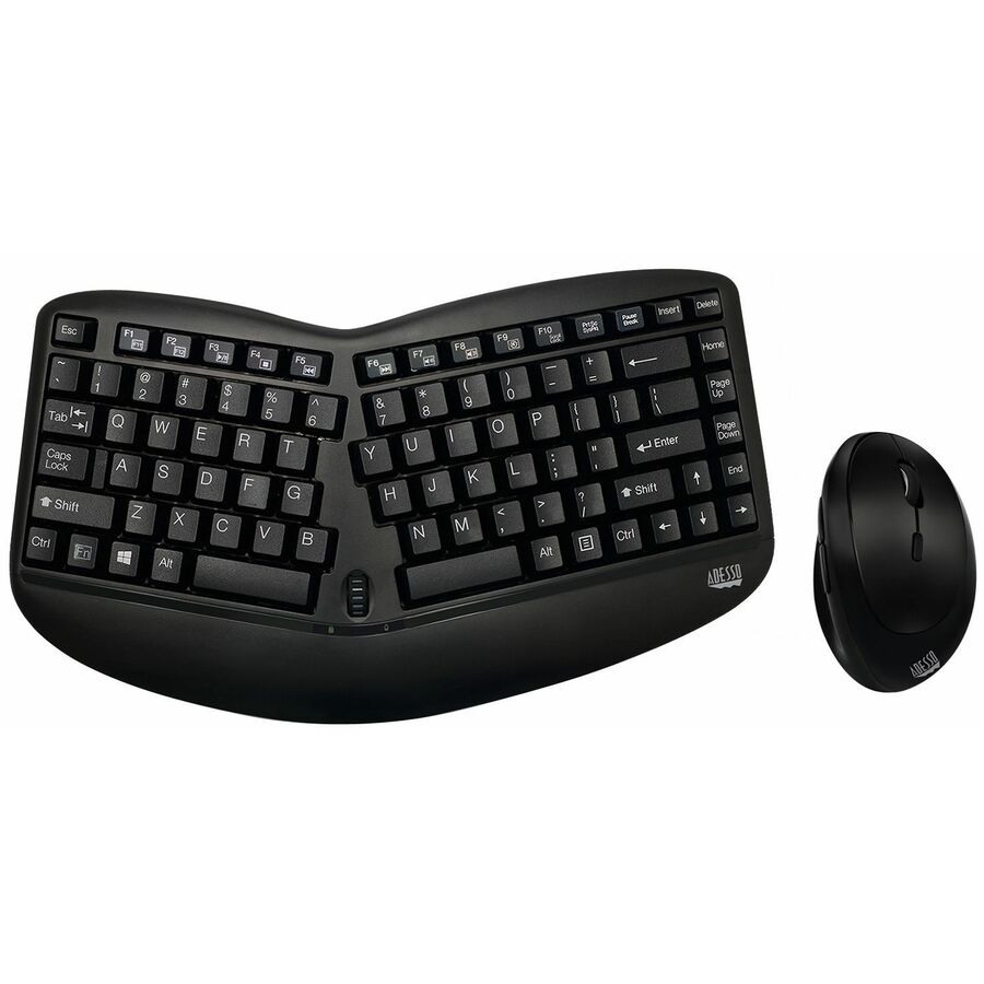 Adesso Tru-Form Mini Wireless Media Desktop Combo