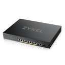 ZYXEL XS1930-12HP 10-Port 10G Multi-Gigabit L3 Smart Nebula Cloud Managed Switch with 2 10G SFP+ Uplinks | 8 PoE+ / PoE++ at 375W