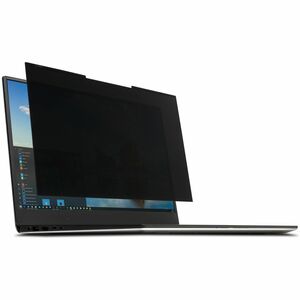 Kensington MagPro 15.6 " (16:9) Laptop Privacy Screen with Magnetic Strip - TAA Black