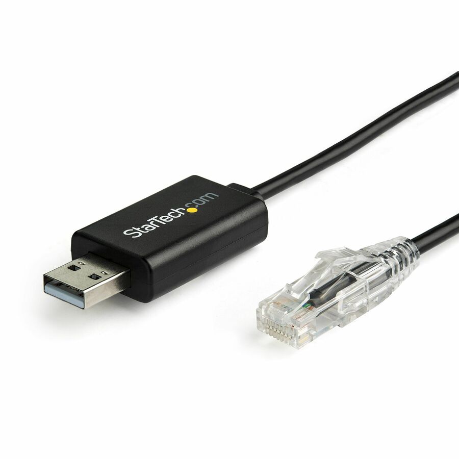StarTech 6 ft / 1.8 m Cisco USB Console Cable - USB to RJ45 Rollover Cable - Transfer rates up to 460Kbps - M/M - Windows®, Mac and Linux® Compatible